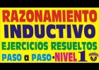 RAZONAMIENTO INDUCTIVO - Ejercicios Resueltos - Nivel 1 - Inducción | Recurso educativo 761559