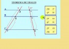 Teorema de Thales, teoría y ejercicio resuelto | Recurso educativo 761754