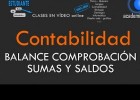 Balance de comprobación de sumas y saldos | Recurso educativo 762208