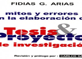 Mitos y errores en la elaboración de tesis y proyectos de investigación | Recurso educativo 763274