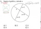 EJERCICIOS BÁSICOS DE RELACIONES MÉTRICAS EN UNA CIRCUNFERENCIA | Recurso educativo 764033