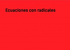 Ecuaciones con radicales | Teoría y ejercicios - yosoytuprofe | Recurso educativo 769744