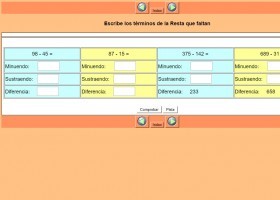 Los términos de la resta | Recurso educativo 772097