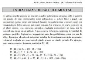 Estrategias de cálculo mental | Recurso educativo 772209