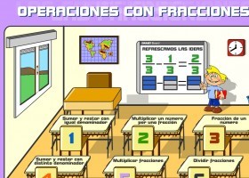 Operaciones con fracciones | Recurso educativo 773619