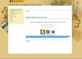 mcm y mcd | Recurso educativo 774611