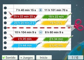 Joc del sistema sexagesimal | Recurso educativo 774892