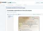 Curiositats matemàtiques en forma d'enigma | Recurso educativo 776662