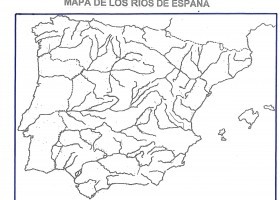 MAPA RÍOS DE ESPAÑA MUDO.jpg | Recurso educativo 777049