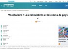 Les nationalités | Recurso educativo 773636