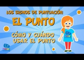 Cómo y cuándo usar el punto | Recurso educativo 781536