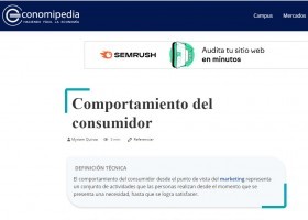 El comportamiento del consumidor | Recurso educativo 769812