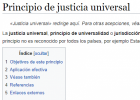 Principio de justicia universal | Recurso educativo 785643