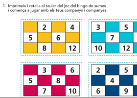 El bingo de sumes | Recurso educativo 786808