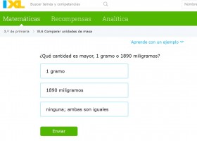 Operaciones con medidas de masa | Recurso educativo 772174