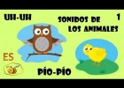 Sonidos de animales para niños de 1 a 5 años. Palabras onomatopeyas para | Recurso educativo 7903550